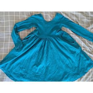Hanna Teal Skater Dress